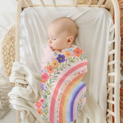 Rainbow Bay Baby Blanket