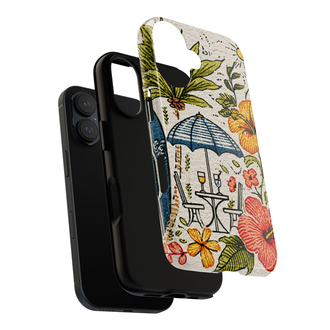 Tropical Phone Case - Heavy Duty Dual Layer Protection | Summer Phone Cover