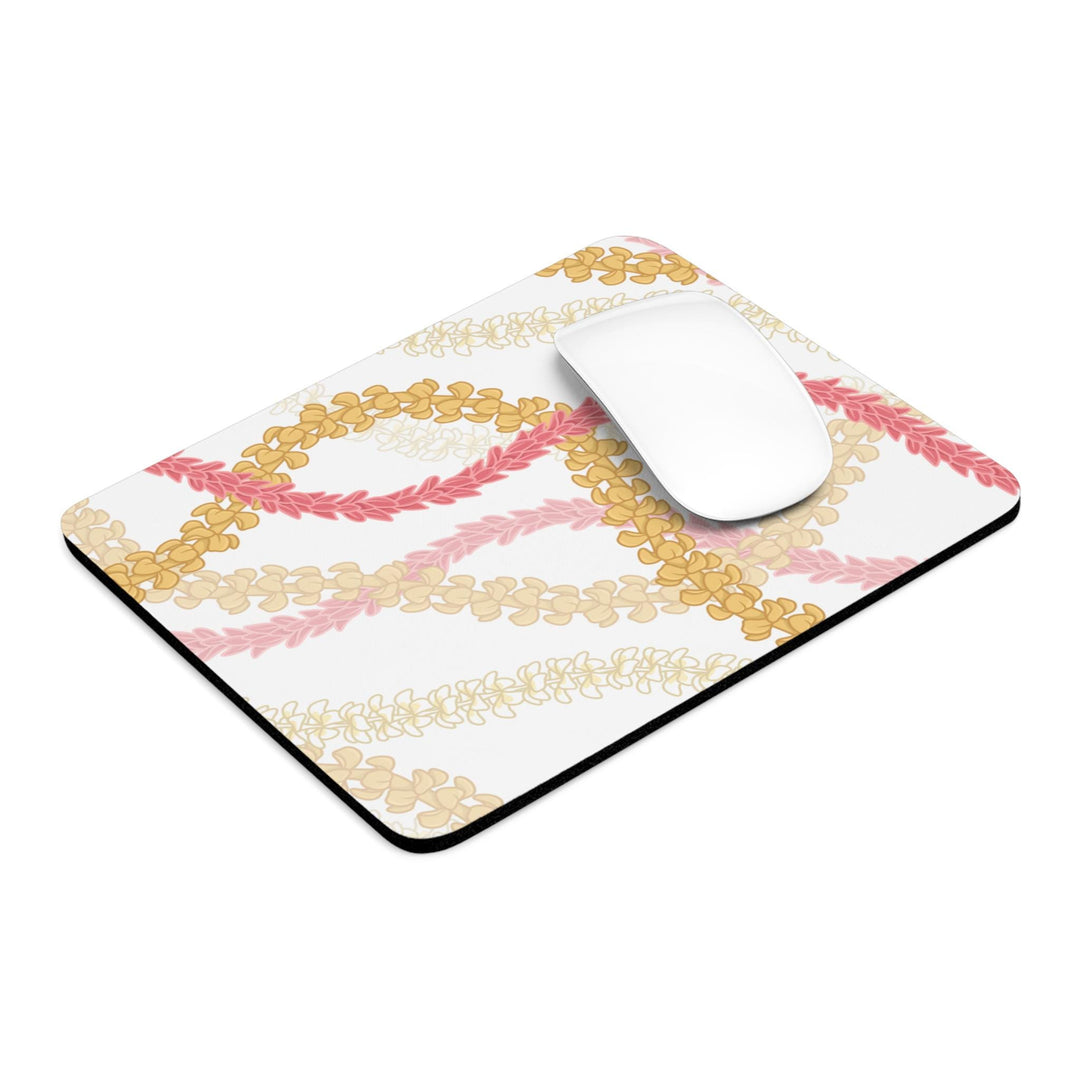 Floral Lei Mouse Pad - Soft Neoprene Wrist Support