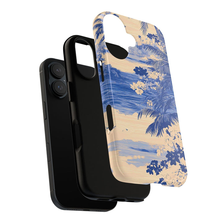 Tough Phone Case | Vintage Hawaiian Palm Tree Print for iPhone & Samsung