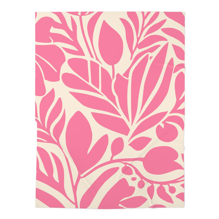 Vintage Hawaiian Baby Swaddle Blanket | Soft Breathable Jersey Polyester Wrap