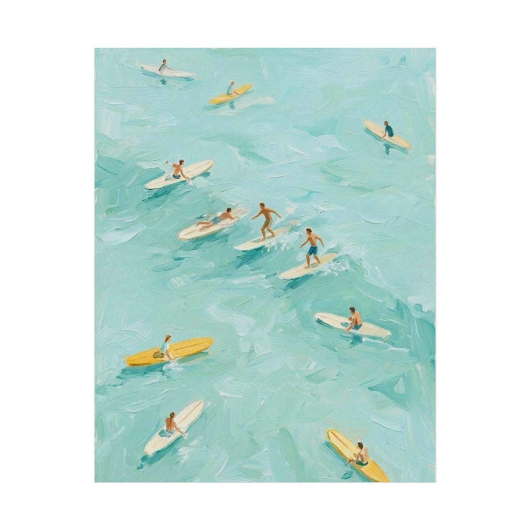 "Sunday Sessions" Coastal Wall Art