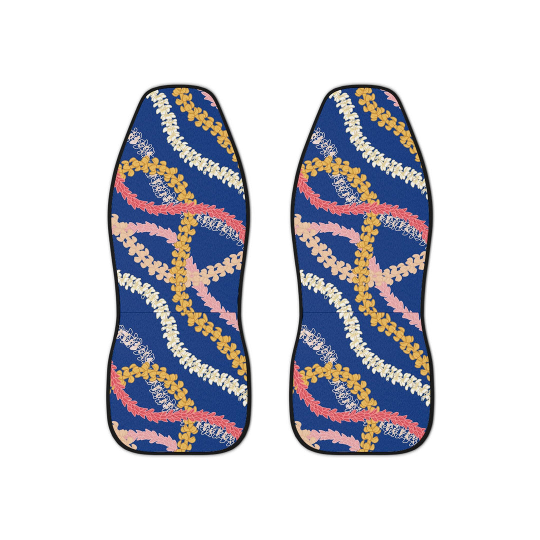 Hawaiian Flower Lei Car Seat Covers (Set of 2) | Universal Fit Tropical Floral Protection