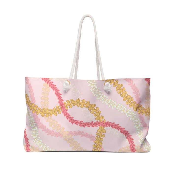 Hawaiian Flower Lei Weekender Travel Bag | Lightweight 24" Tropical Tote