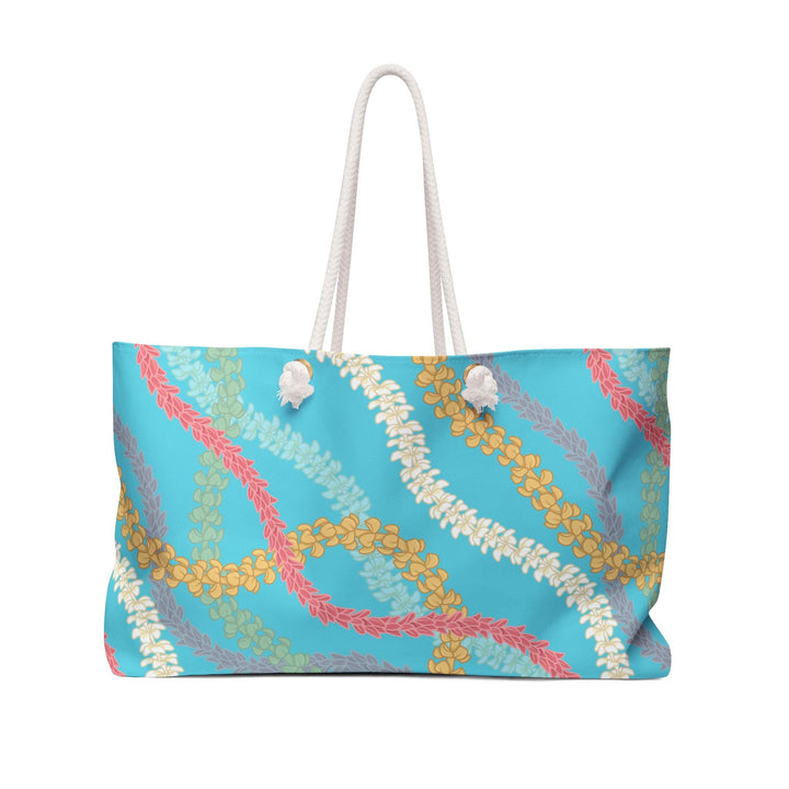 Hawaiian Lei Weekender Travel Bag - Durable 24" Beach Tote