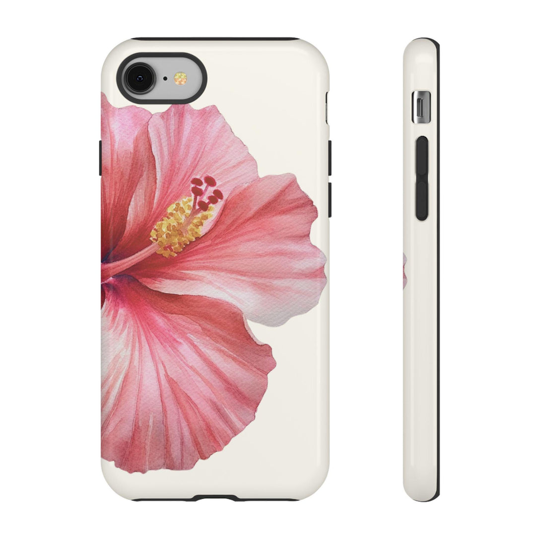 Hawaiian Phone Case – Durable Dual-Layer Tropical Phone Cover with Vibrant Hibiscus Design