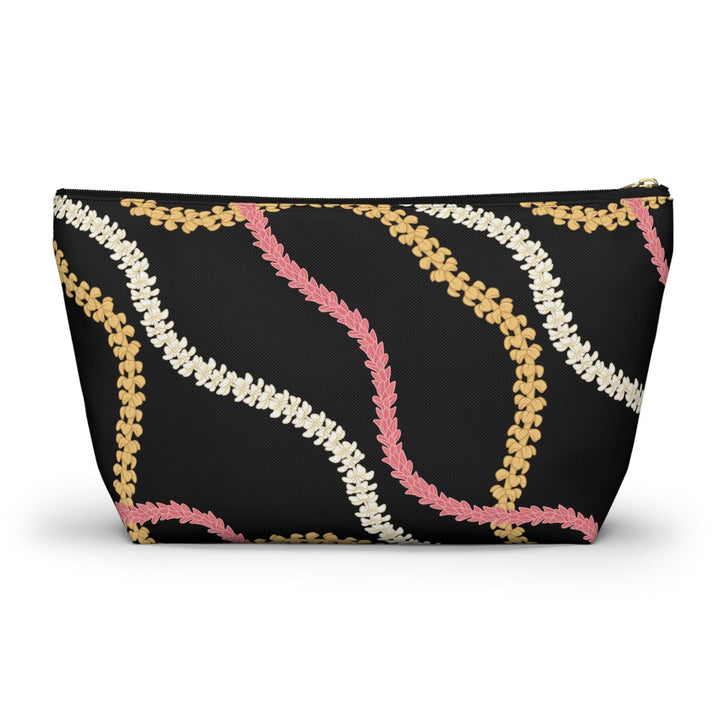 Hawaiian Lei Accessory Pouch, Tropical Floral Makeup Bag, Bridesmaid Gift