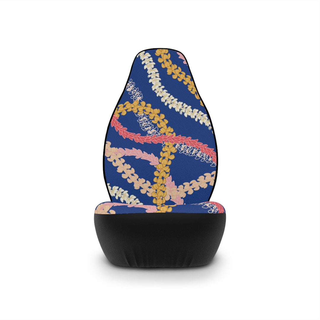 Hawaiian Flower Lei Car Seat Covers (Set of 2) | Universal Fit Tropical Floral Protection