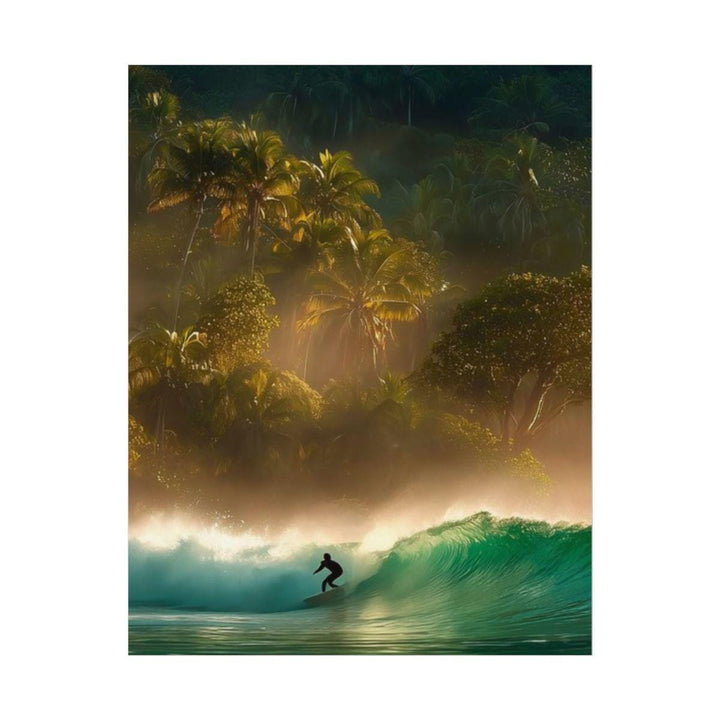 "Out Of Office" Tropical Surf Fine Art Print