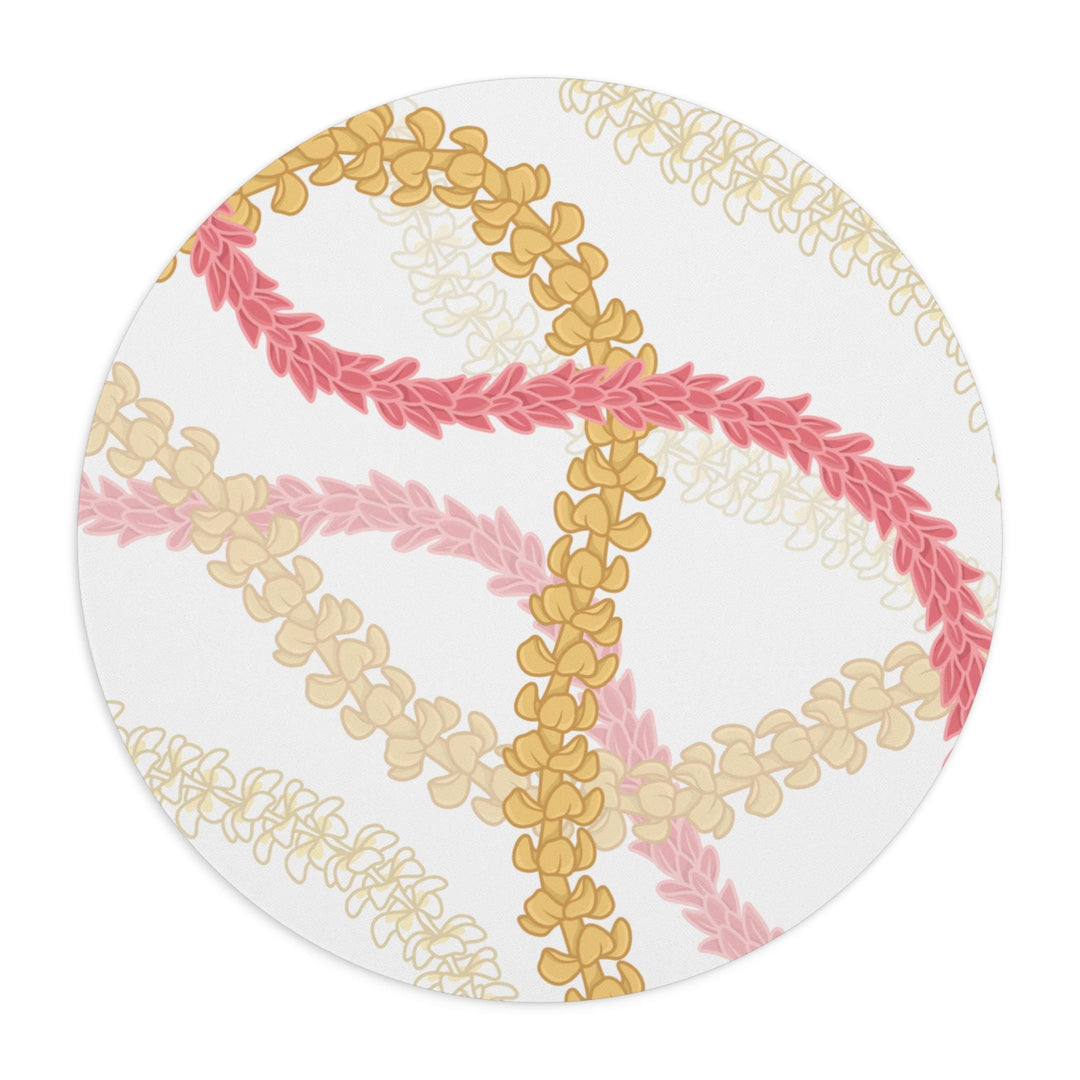 Floral Lei Mouse Pad - Soft Neoprene Wrist Support