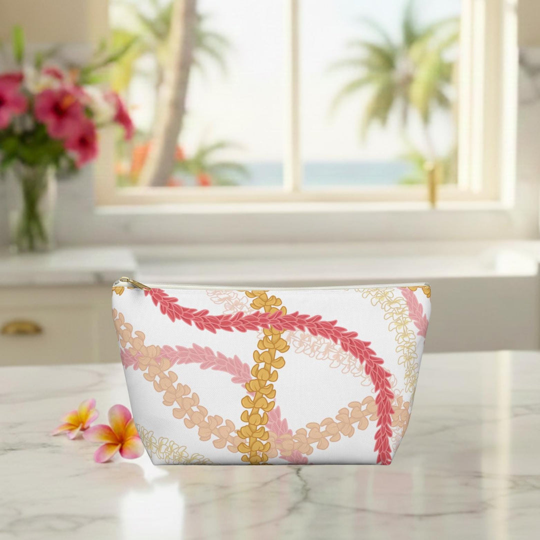 Hawaiian Lei Accessory Bag – Bridesmaid Gift, Travel & Makeup Pouch