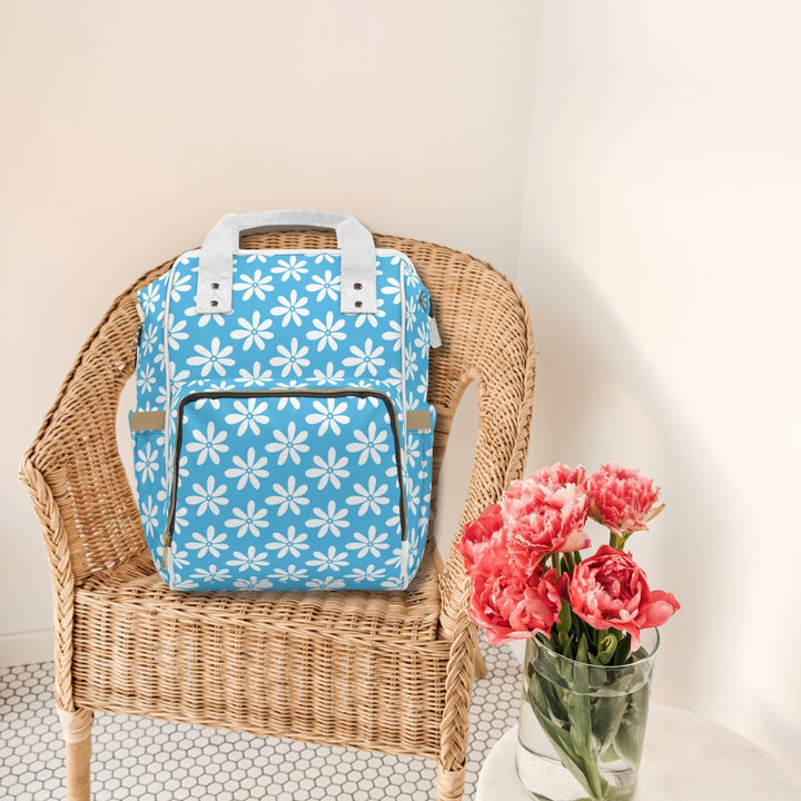 Boho Diaper Bag - Spacious Baby Diaper Backpack With Adjustable Straps & Padded Back Panel
