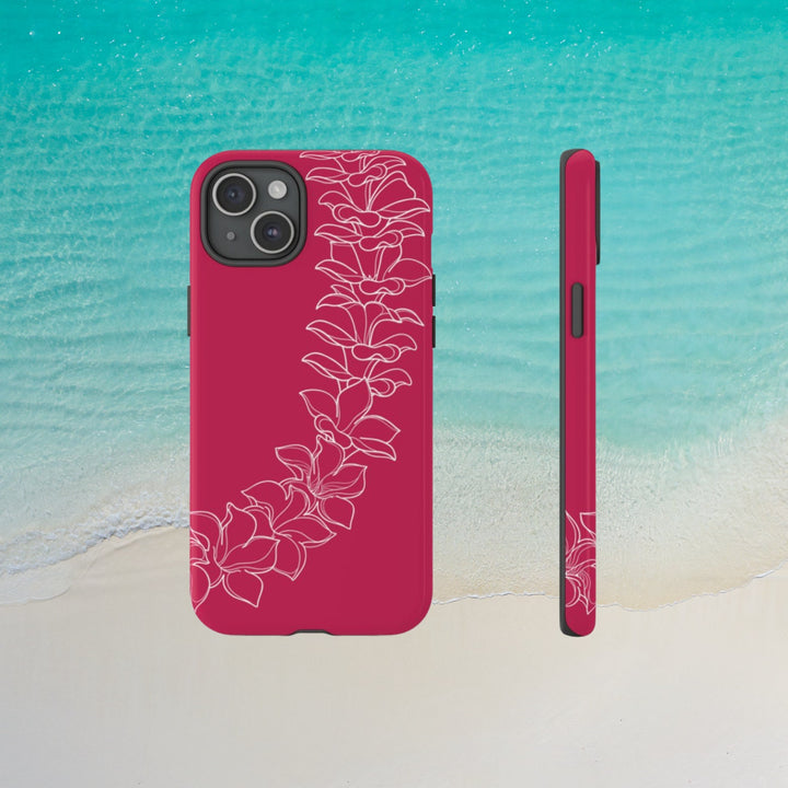 Hawaiian Flower Phone Case – Tough Floral Phone Cover With Durable Protection