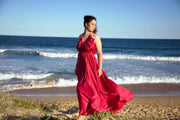 Endless Summer Silk Maxi Dress