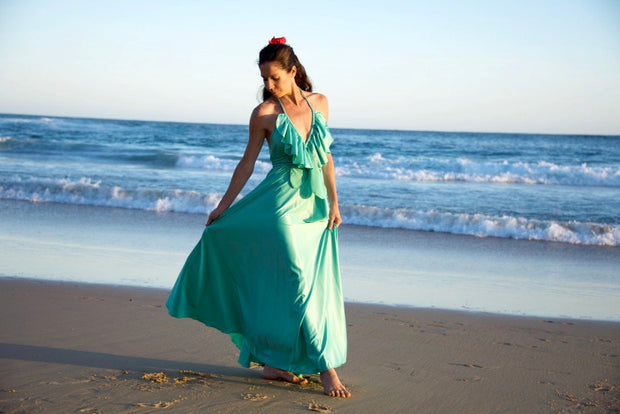 Endless Summer Silk Maxi Dress