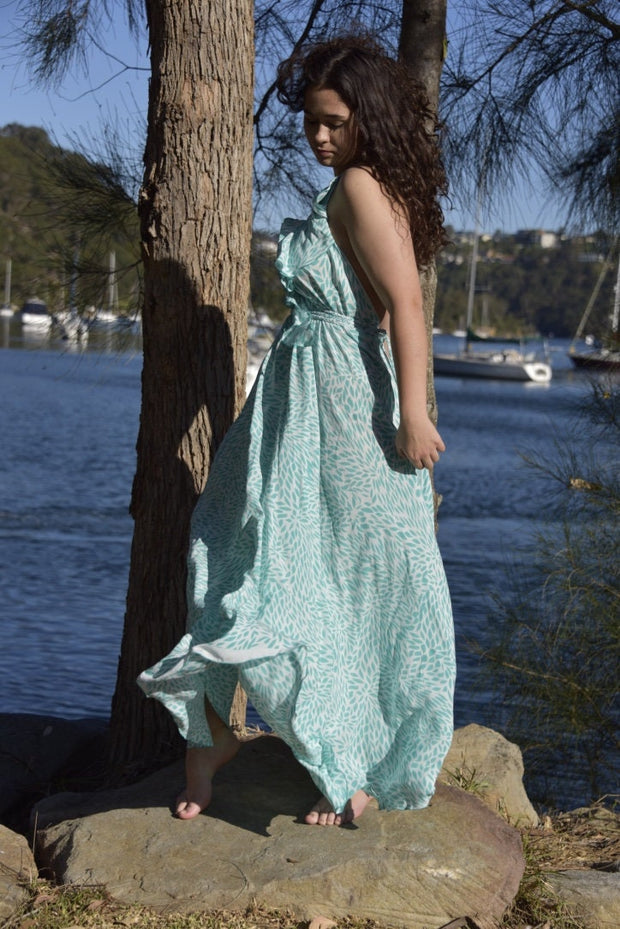 Tiare Flower Maxi Dress