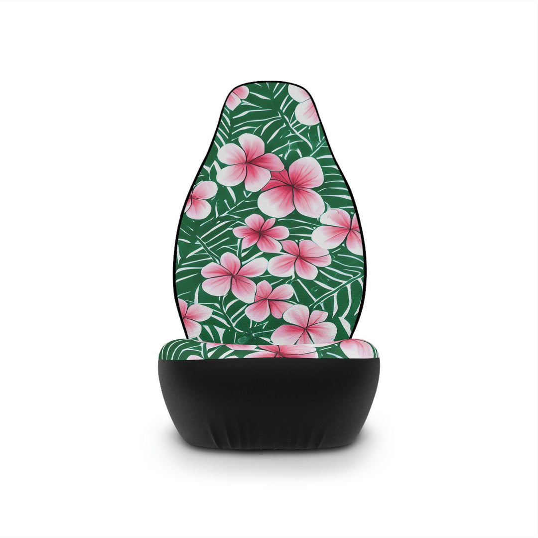 Road To Hana Boho Floral Car Seat Covers (Set of 2) | Universal Fit Tropical Hibiscus Protection