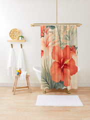 Waimea Bay Shower Curtain