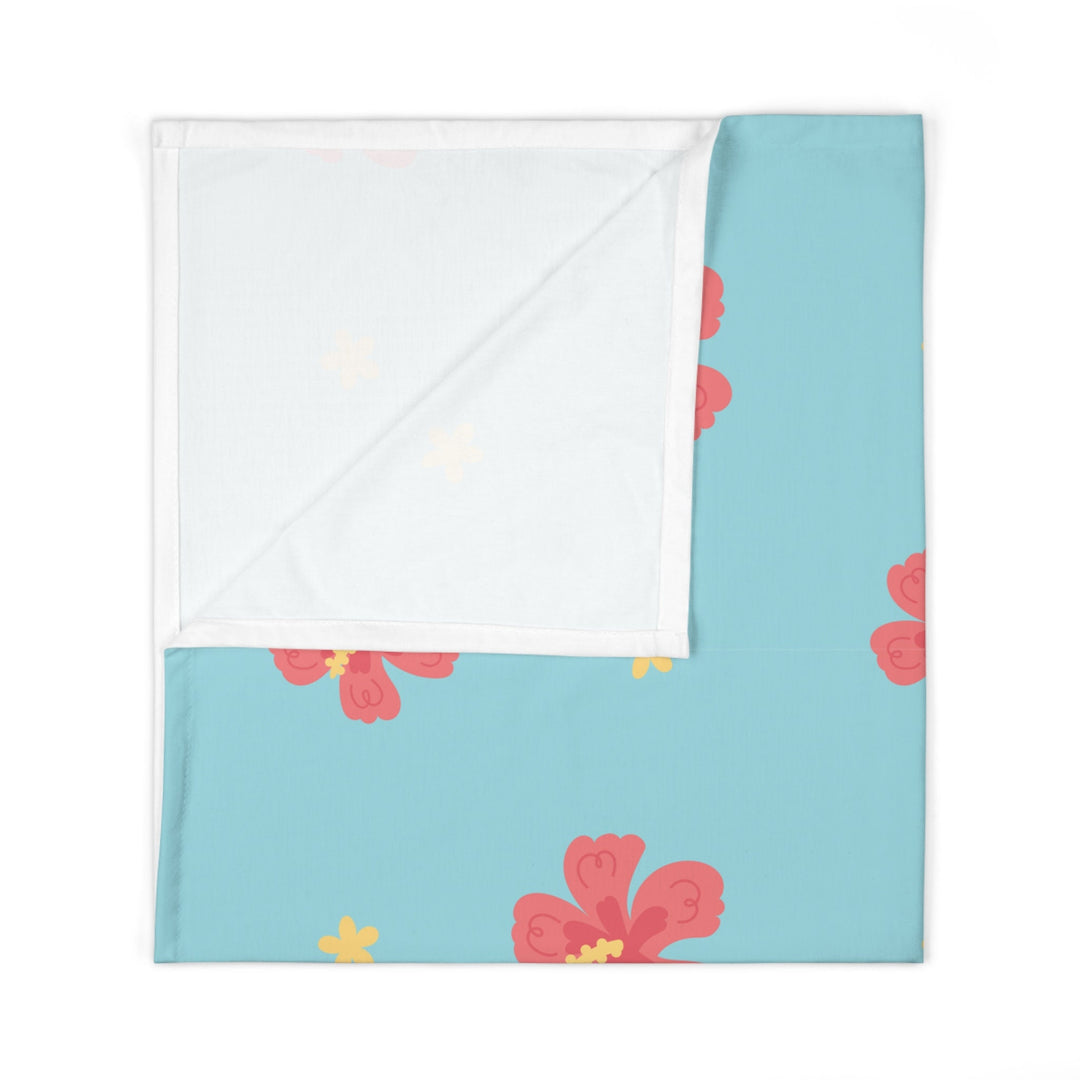 Baby Swaddle Blanket – Hawaiian Floral Print | Soft, Breathable Infant Wrap