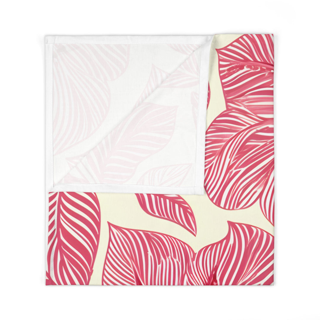 Sunrise Beach Baby Swaddle Blanket | Soft Breathable Jersey Polyester Vintage Tropical Wrap