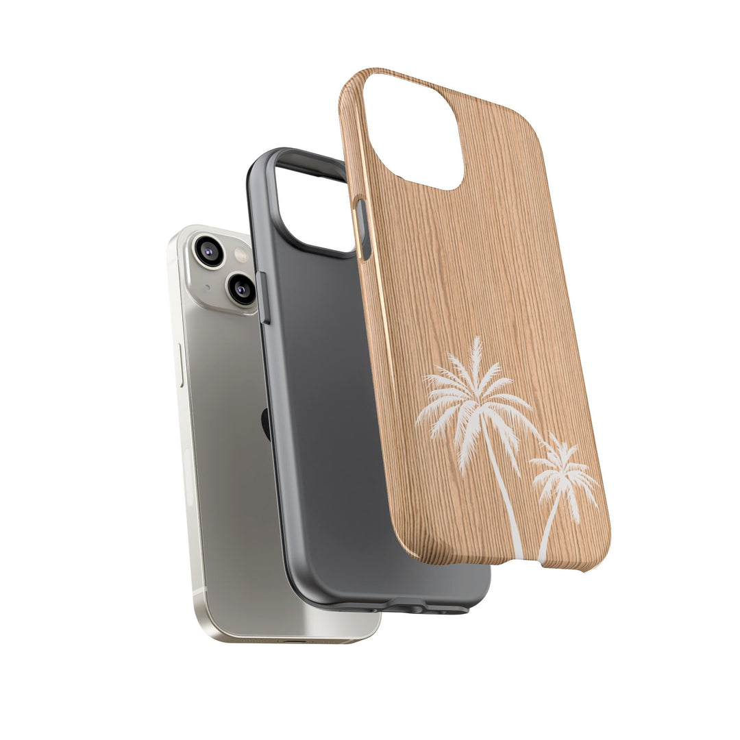 Tough Dual Layer Phone Case | Aloha Palm Tree Print for iPhone & Samsung