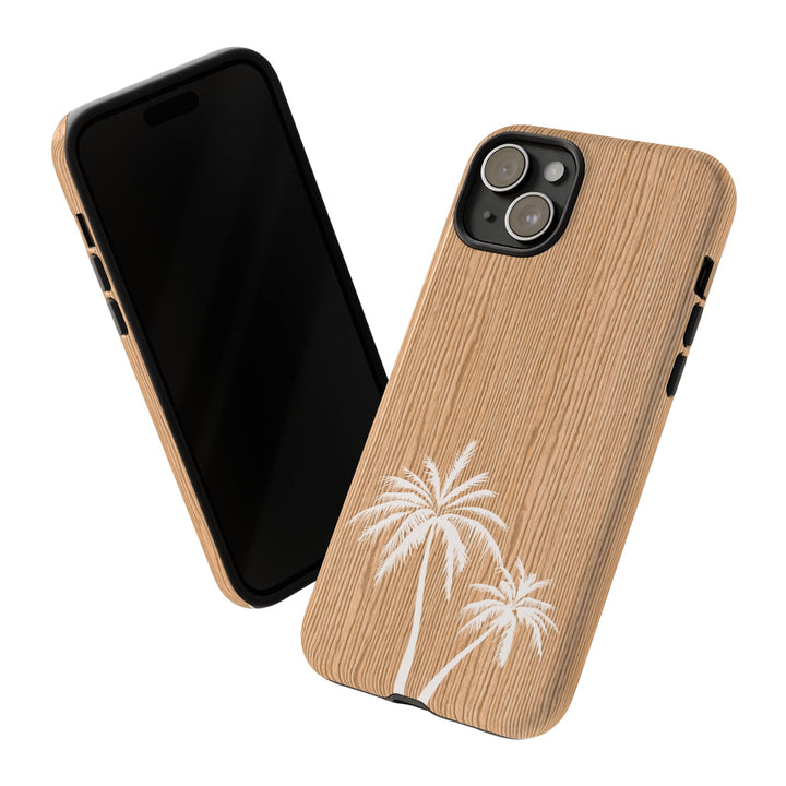 Tough Dual Layer Phone Case | Aloha Palm Tree Print for iPhone & Samsung