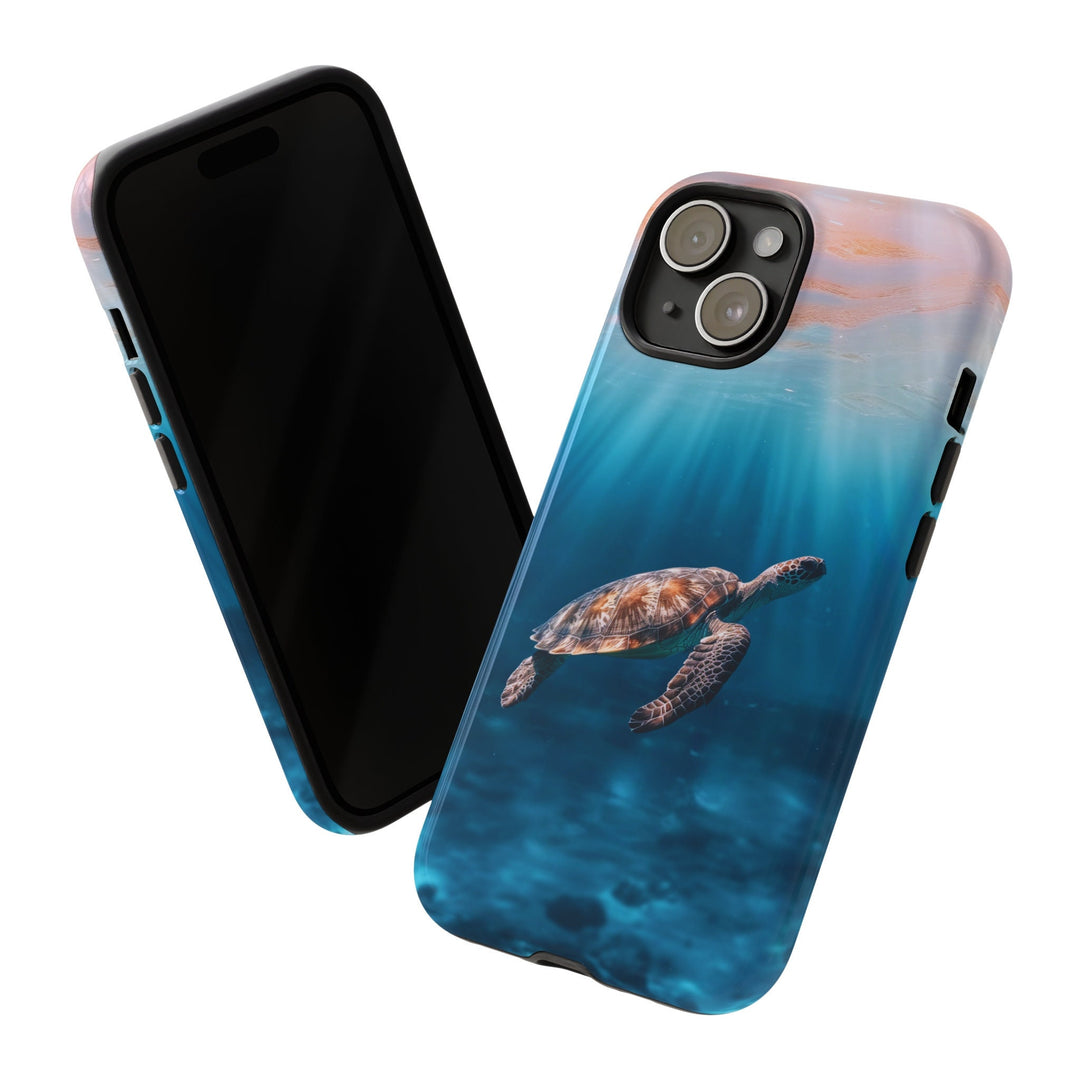Sea Turtle Phone Case – Durable Dual Layer Protection | Scratch Resistant Cover