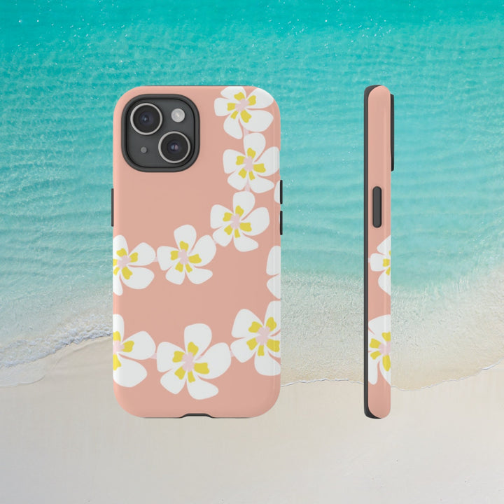 Tough Dual Layer Mobile Cover | Hawaiian Flower Lei Design for iPhone & Samsung
