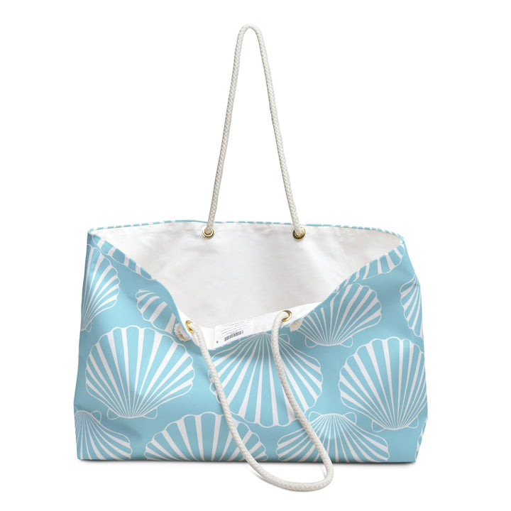 Bora Bora Seashell Water-Resistant Weekender Tote | Oversized 24" Beach Bag