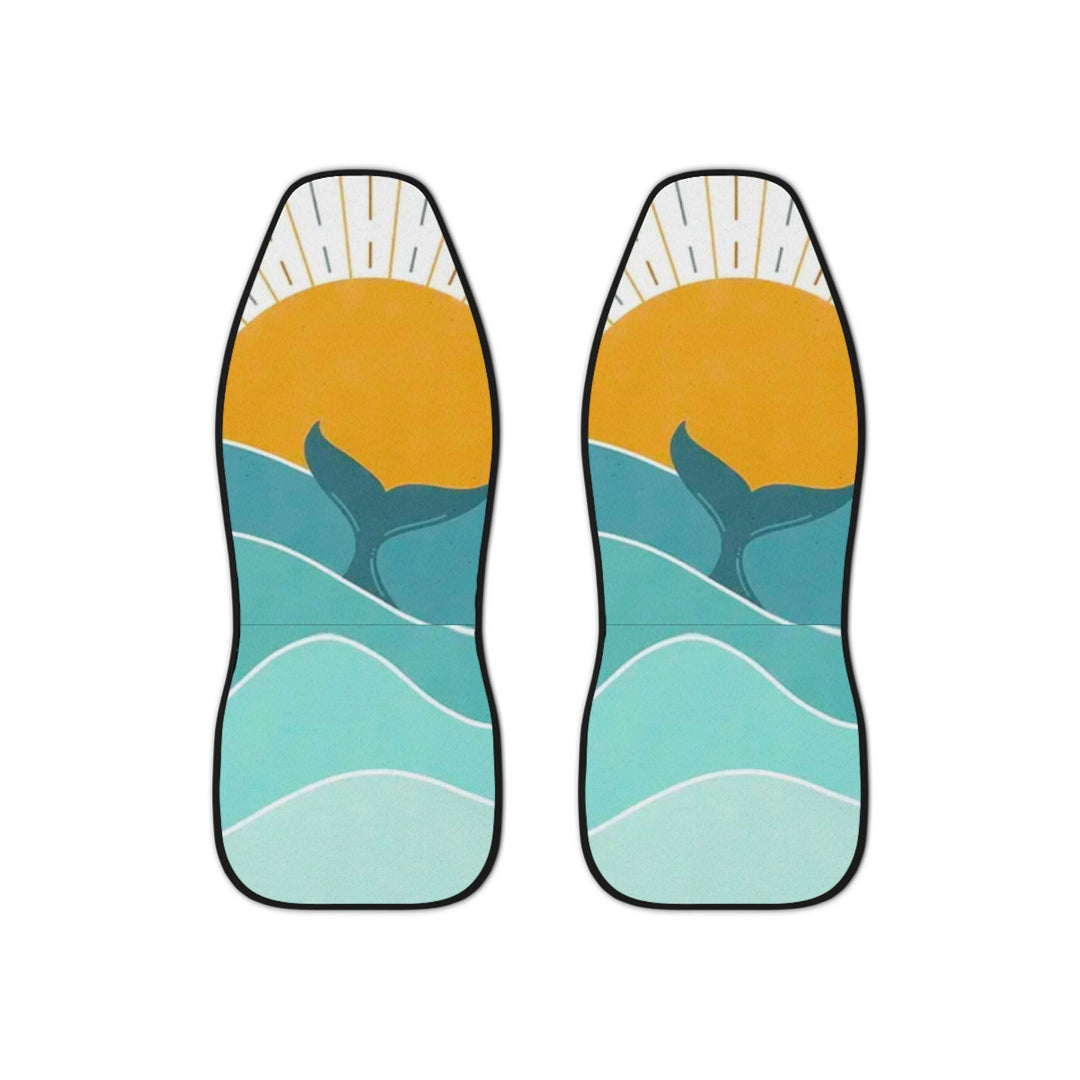 Moorea Car Seat Covers - Universal Fit Polyester Seat Cover Set | Easy Install