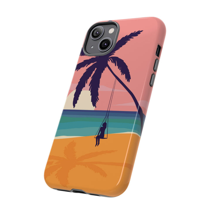 Tough Dual Layer Phone Case | Boho Coastal Cowgirl Print for iPhone & Samsung
