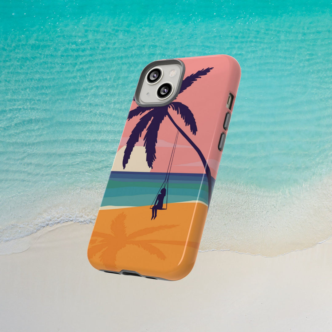 Tough Dual Layer Phone Case | Boho Coastal Cowgirl Print for iPhone & Samsung
