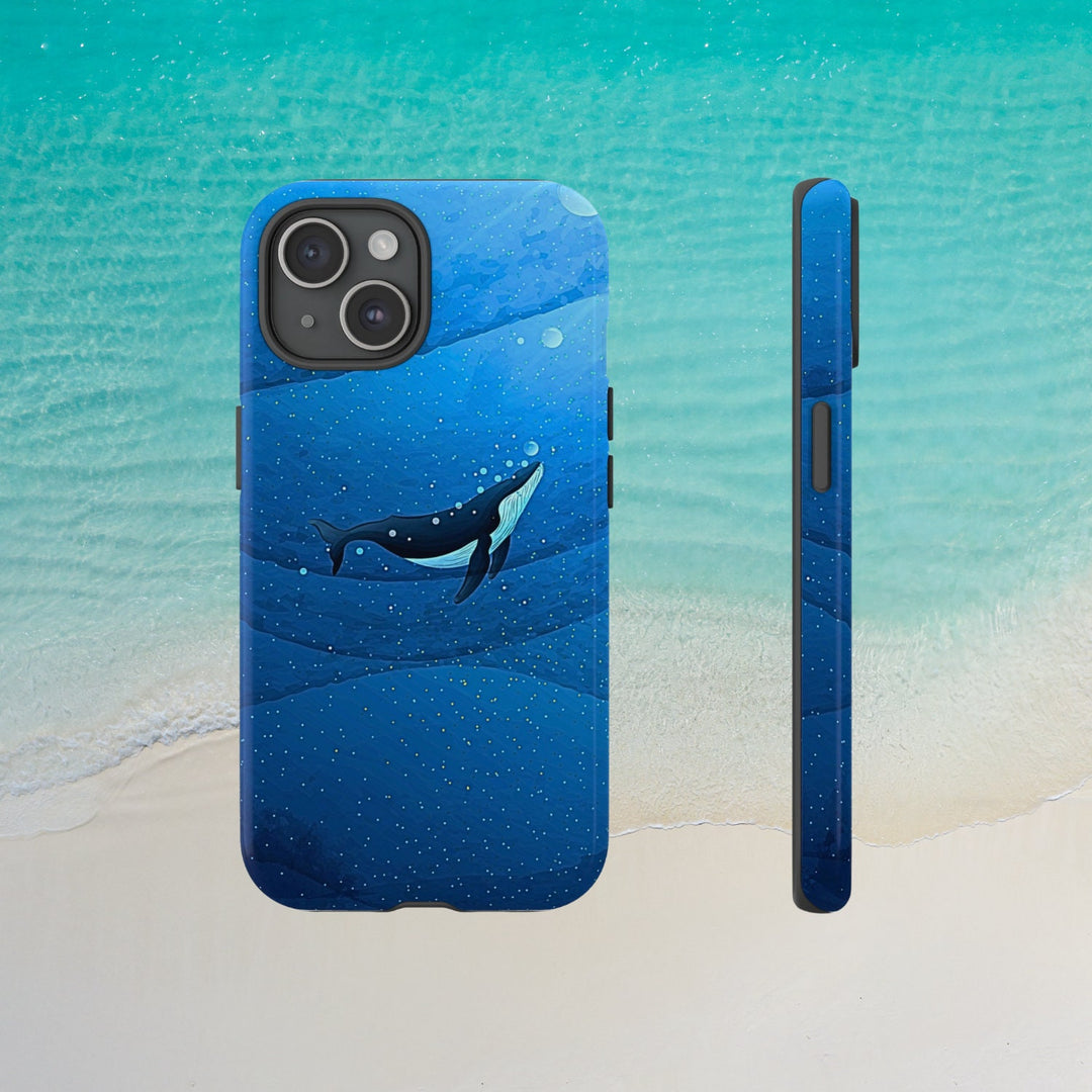 Whale Phone Case - Durable Dual-Layer Protection for iPhone, Samsung Galaxy & Google Pixel