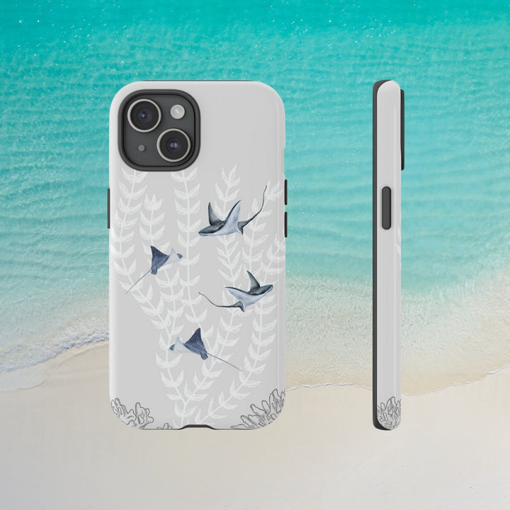 Tough Dual Layer Phone Case | Ocean Wildlife Design for iPhone & Samsung