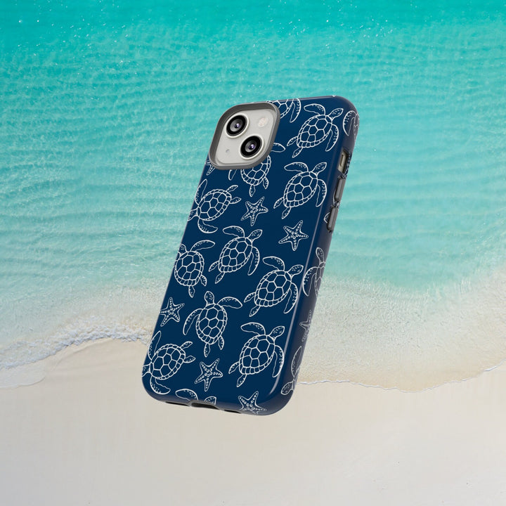 Tough Dual Layer Phone Case | Sea Turtle Ocean Wildlife for iPhone & Samsung