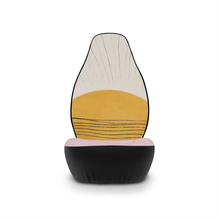 Sunrise Car Seat Covers - Boho Universal Seat Covers With Elastic Fastening System