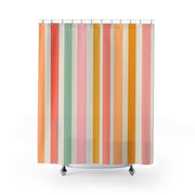 Boho Rainbow Shower Curtain