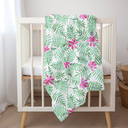 Happy Aloha Baby Blanket