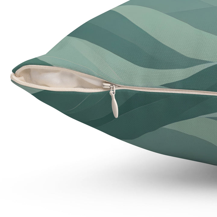 Hawaiian Sunrise Throw Pillow | Mid-Century Coastal Decor