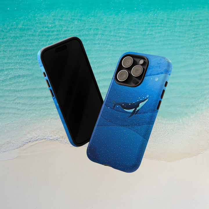 Whale Phone Case - Durable Dual-Layer Protection for iPhone, Samsung Galaxy & Google Pixel