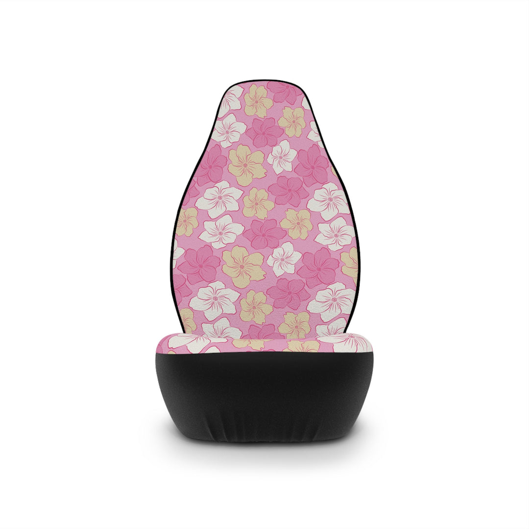 Live Love Aloha Car Seat Covers (Set of 2) | Universal Fit Hibiscus Tropical Protection