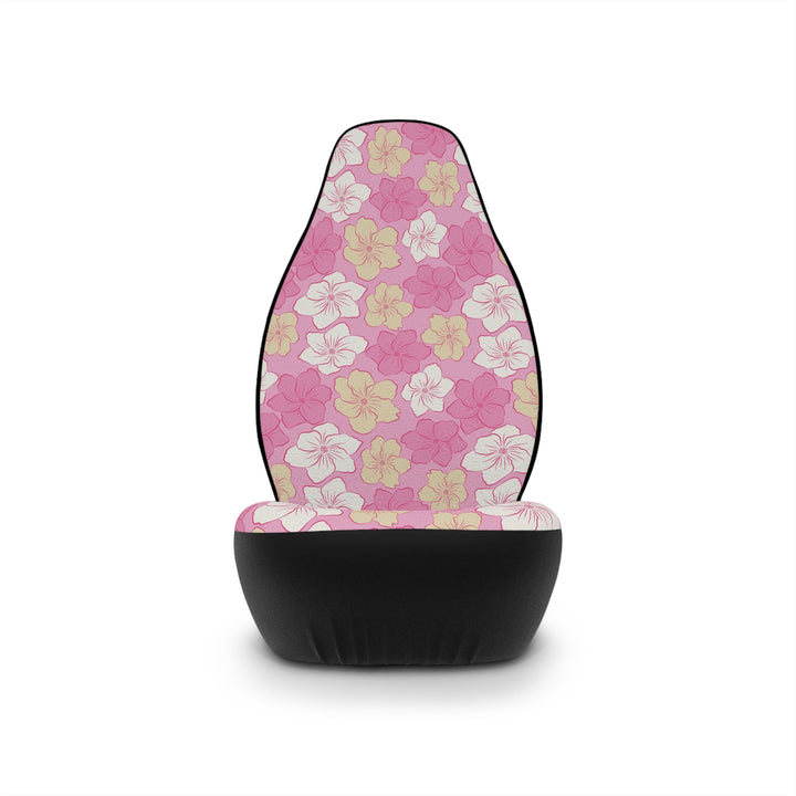 Live Love Aloha Car Seat Covers (Set of 2) | Universal Fit Hibiscus Tropical Protection