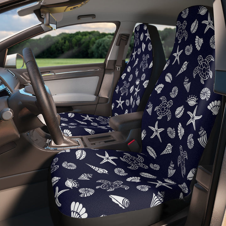 Hawaiian Car Seat Covers – Tropical Sea Turtle Design | Universal Fit, Easy Install
