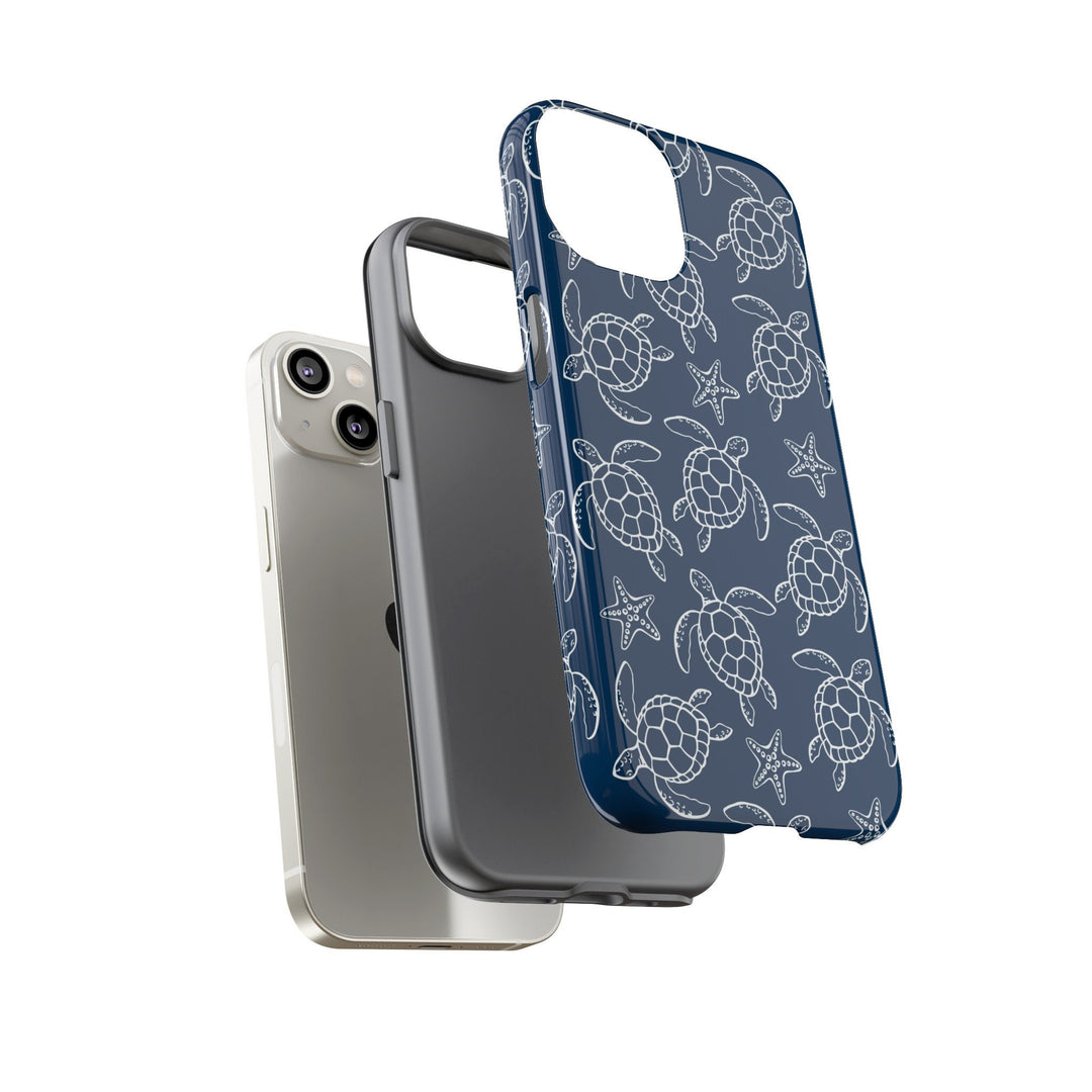 Tough Dual Layer Phone Case | Sea Turtle Ocean Wildlife for iPhone & Samsung