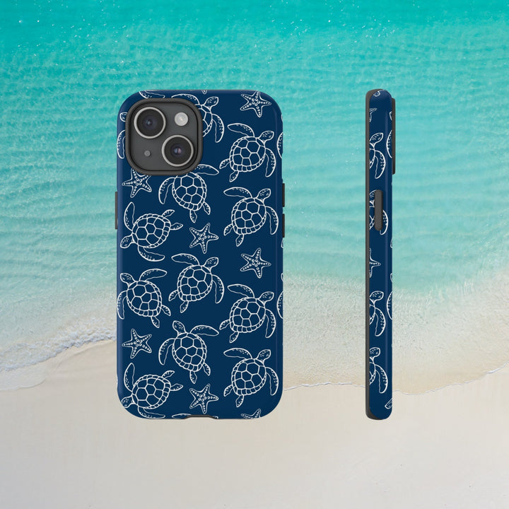 Tough Dual Layer Phone Case | Sea Turtle Ocean Wildlife for iPhone & Samsung