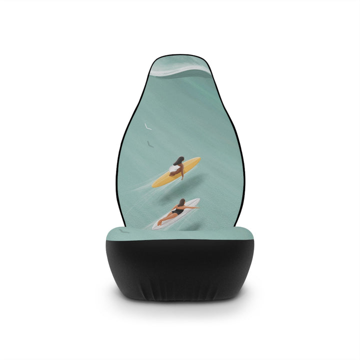 Coastal Cowgirls Car Seat Covers (Set of 2) | Universal Fit Surfer Girls Beach Protection