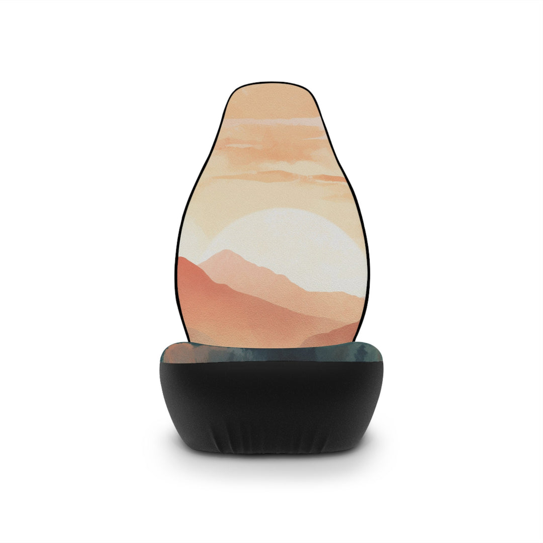 Endless Summer Retro Car Seat Covers (Set of 2) | Groovy 70s Bucket Seat Cover Universal Fit