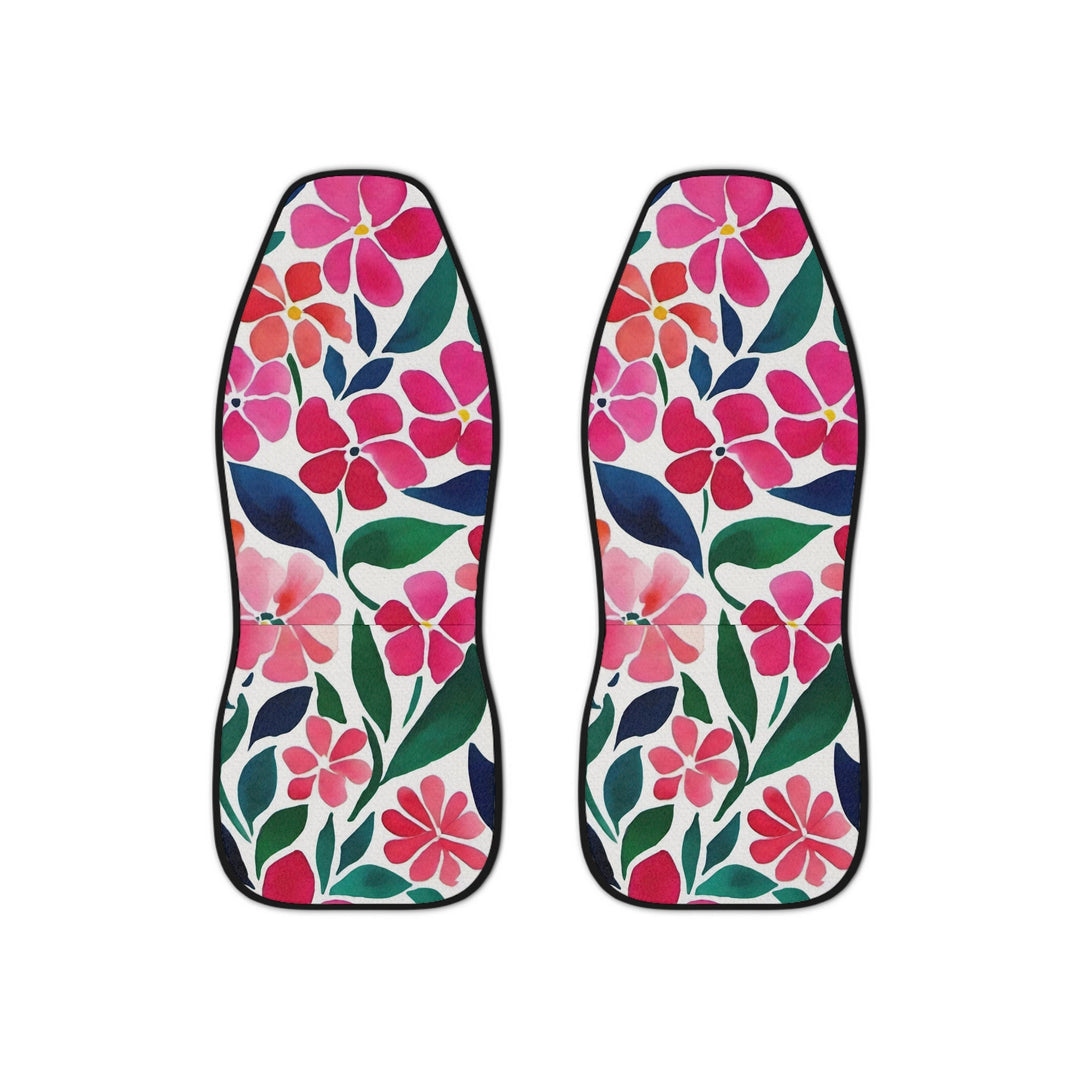 Hawaiian Car Seat Covers - Tropical Floral Universal Seat Covers for Van Life