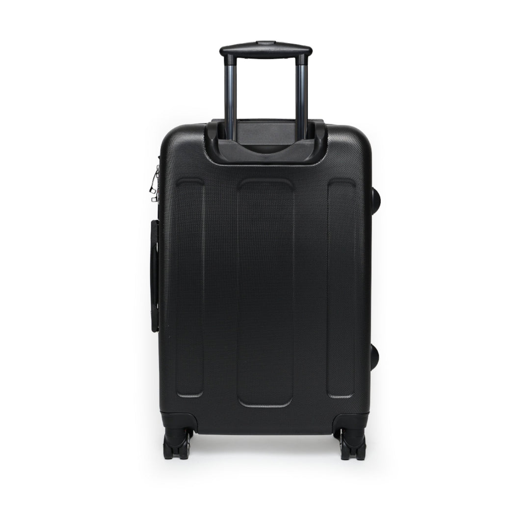 Vintage Tropical Floral Hardshell Luggage | Polycarbonate Carry-On with 360° Spinner Wheels