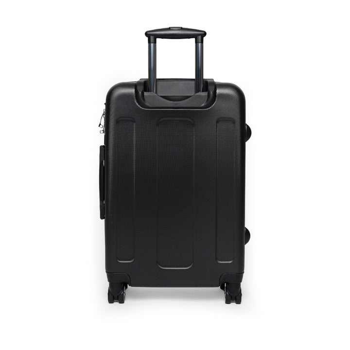 Vintage Tropical Floral Hardshell Luggage | Polycarbonate Carry-On with 360° Spinner Wheels